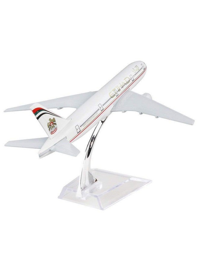 AmigozZ نموذج طائرة مقياس أمغيز زيد مصنوع من المعدن للعرض فقط، الحجم - 16 سم - الاتحاد، للأطفال، أبيض - Image 5