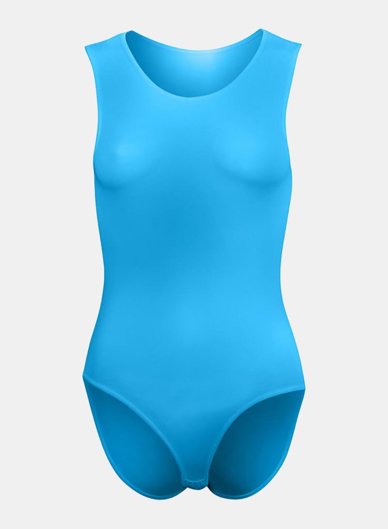 Silvy Lycra Wave2 Round Neck Sleeveless Bodysuit Underwear - Image 1