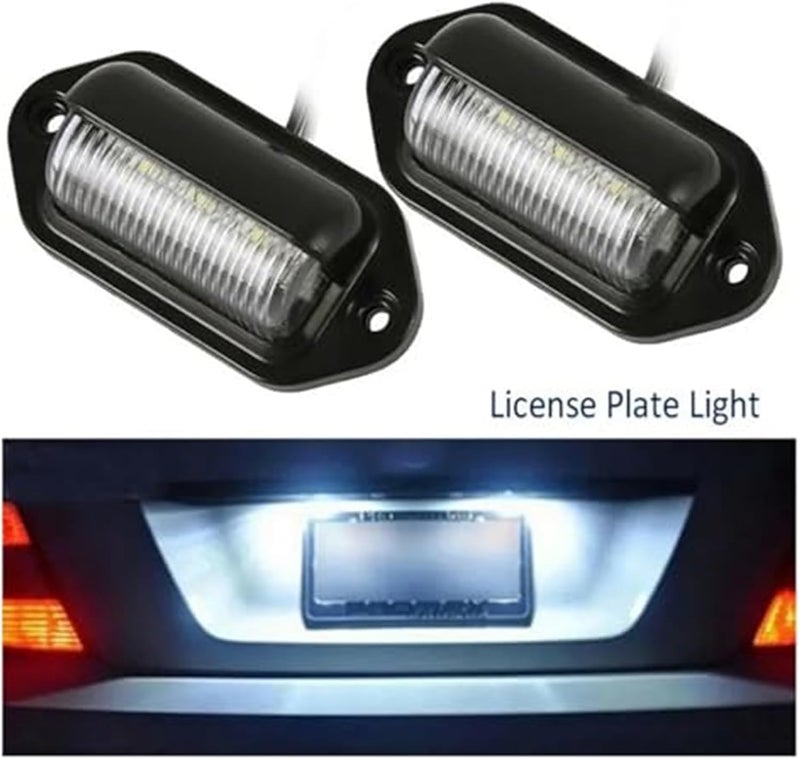 QASULER Waterproof License Plate Light - Image 2