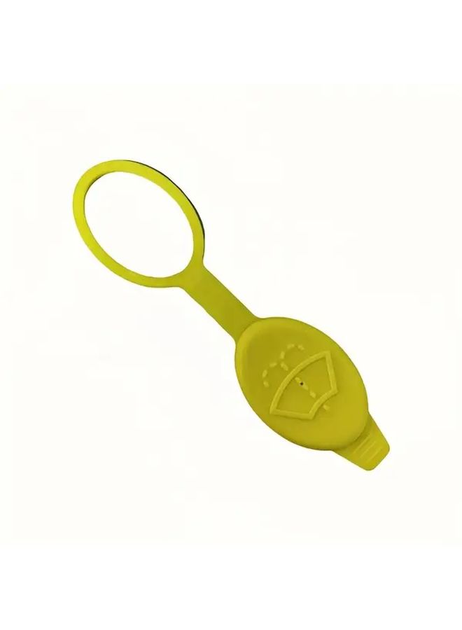 Yellow Plastic Windshield Washer Fluid Reservoir Cap For Opel Astra H Corsa D Zafira B OEM Replacement - Image 3