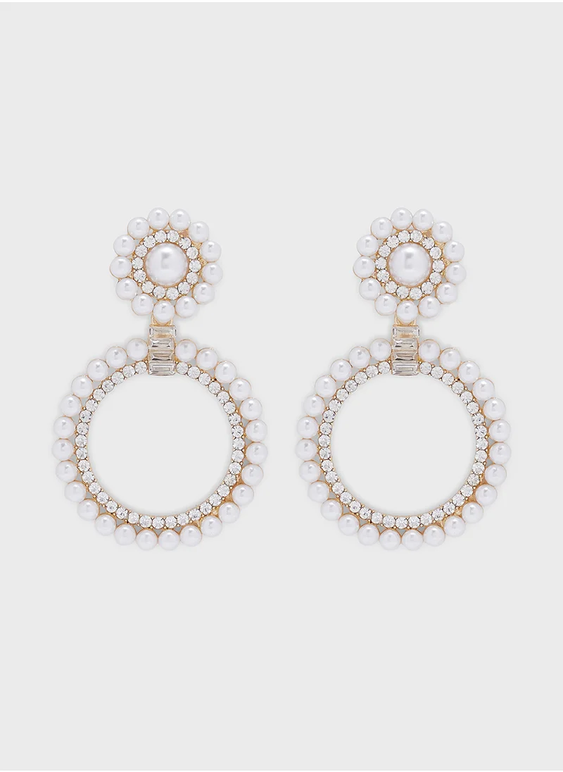 ايلا ليمتد اديشن Pearl Drop Earrings