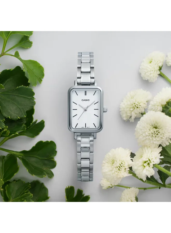 CASIO Women's Stainless Steel Analog Watch LTP-V009D-7EUDF - 20.7 mm