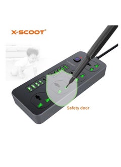 X-SCOOT XS-505 Shared with 4 Port Biscuit 8 USB Slot and 2 TP-C Slots 3000 Watts  - Image 2