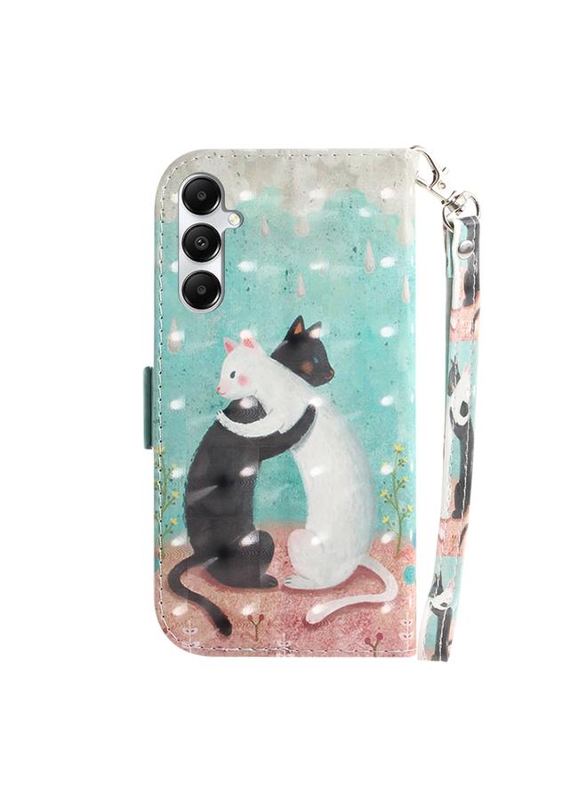 اس-توب جراب لهاتف Samsung Galaxy A05s، جراب جلدي ثلاثي الأبعاد ملون قابل للطي أفقيًا - Image 3