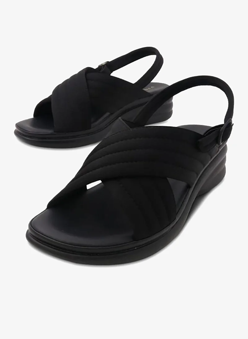 Vincci Ankle Strap Wedge Sandals