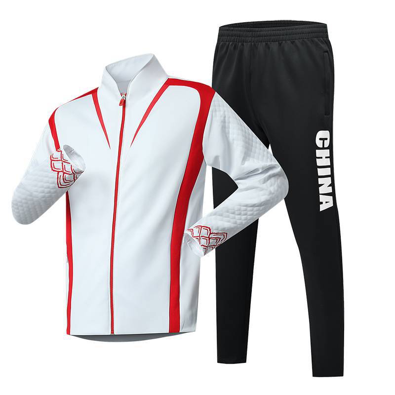 Chinese National Team Student Campus Group Training Running Sportswear Suit Unisex Square Dance Taekwondo - Image 1