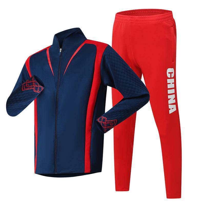 Chinese National Team Student Campus Group Training Running Sportswear Suit Unisex Square Dance Taekwondo - Image 2