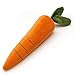 Pet Lou 15 Inch Carrot Plush Dog Toy for Soft Chewers Durable Squeaky Crinkle Anti Boredom Chew Toy for Dogs Cute Soft Stuffed Calming Indoor Pet Toy for All Dog Breeds - Image 3