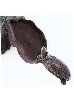 FOMIYES Reptile Feeding Dish Food Bowl Water Basin Tortoise Lizard Gecko Practical Feeder Size  - Image 3