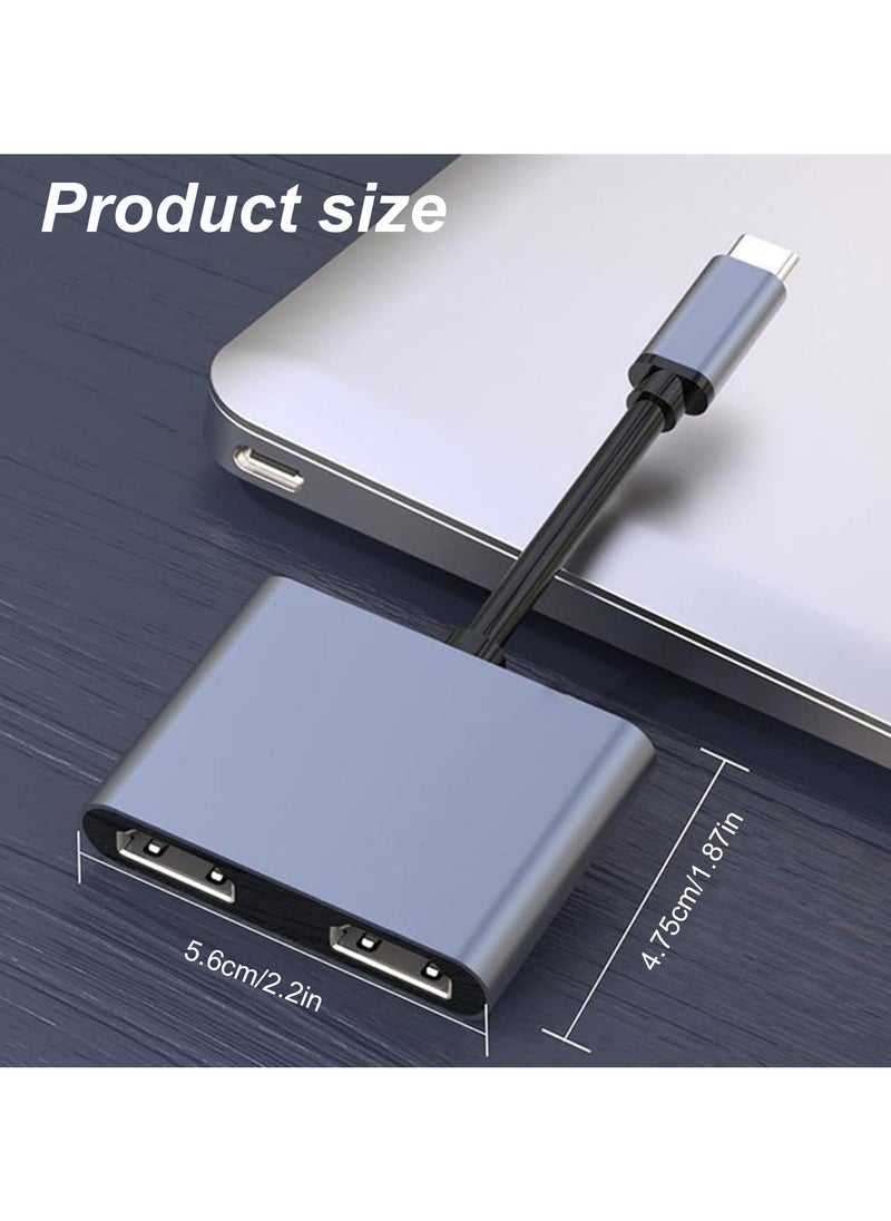 erorex USB C to HDMI Multiport Adapter, 4-in-1 Type-C Hub with HDMI Output/USB/Type C Charging Port, USB C to HDMI Adapter Suitable for MacBook Pro/Air/Other USB C Models  - Image 2