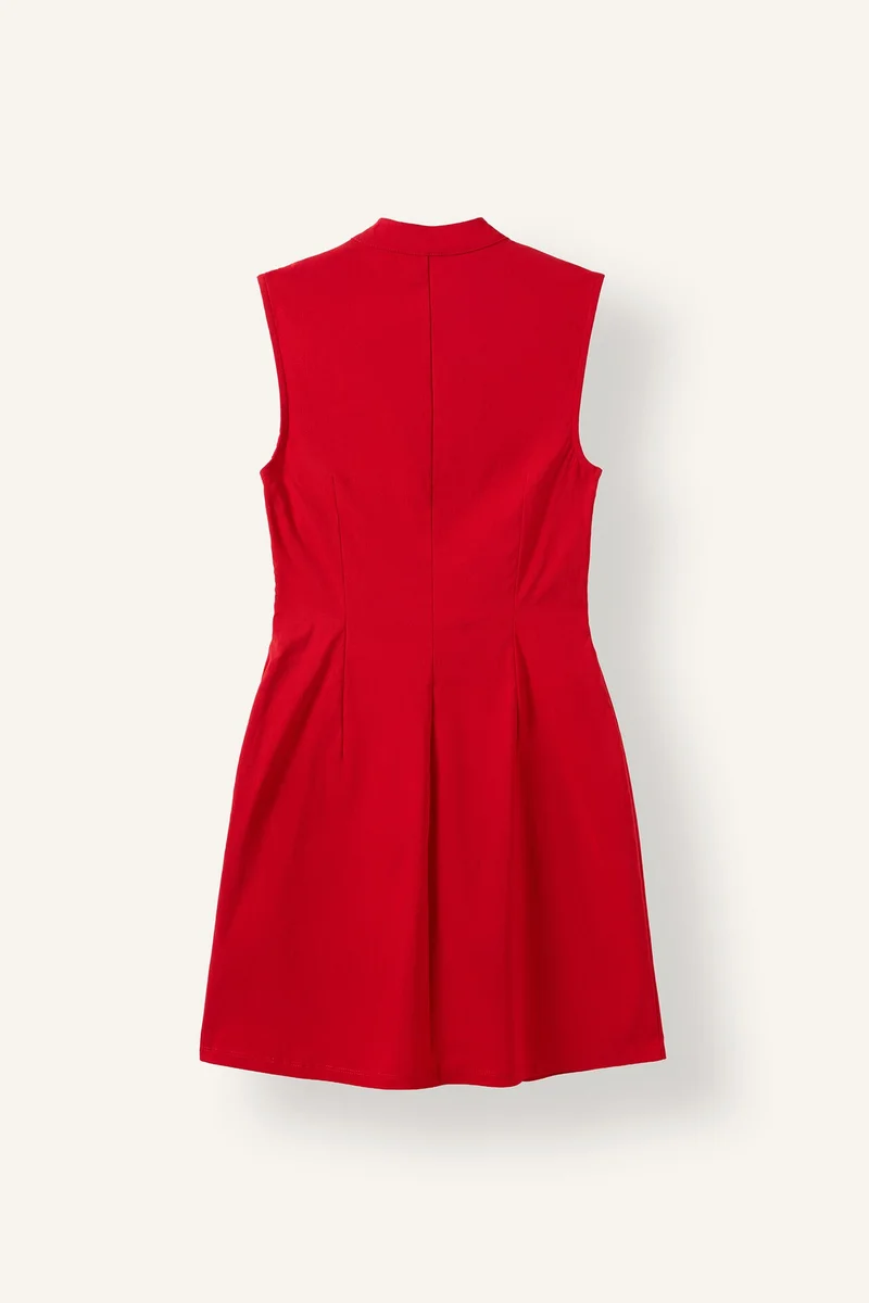 ديفاكتو Crew Neck Mini Dress
