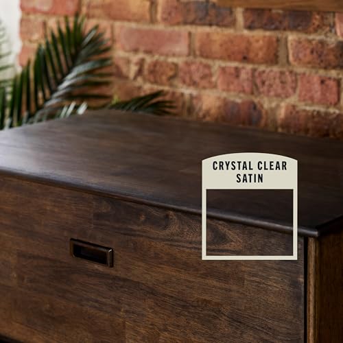 VARATHANE Rust-Oleum 200241H Varathane Ultimate Polyurethane Interior Wood Varnish/Finish (Water-Based | Satin Clear | 946 ML) - Image 2