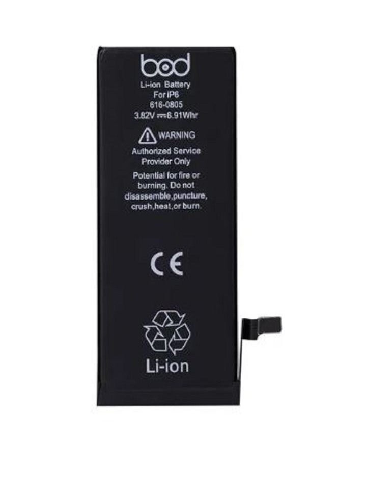 BOD - 1810 mAh Battery For IPhone 6 Black - Image 1