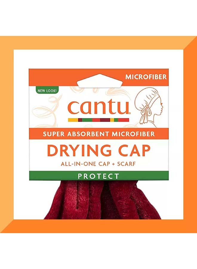 Cantu Microfiber Drying Cap Red - Image 3