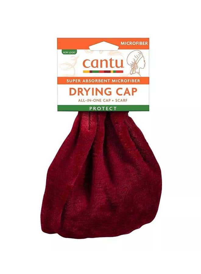 Cantu Microfiber Drying Cap Red - Image 1