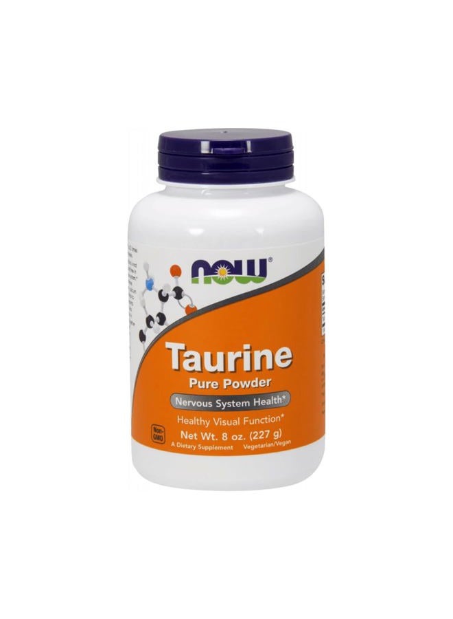 Now Foods Taurine Pure Powder, 8 OZ - Image 1
