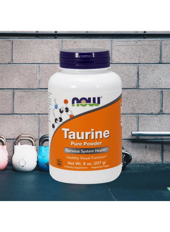 Now Foods Taurine Pure Powder, 8 OZ - Image 2