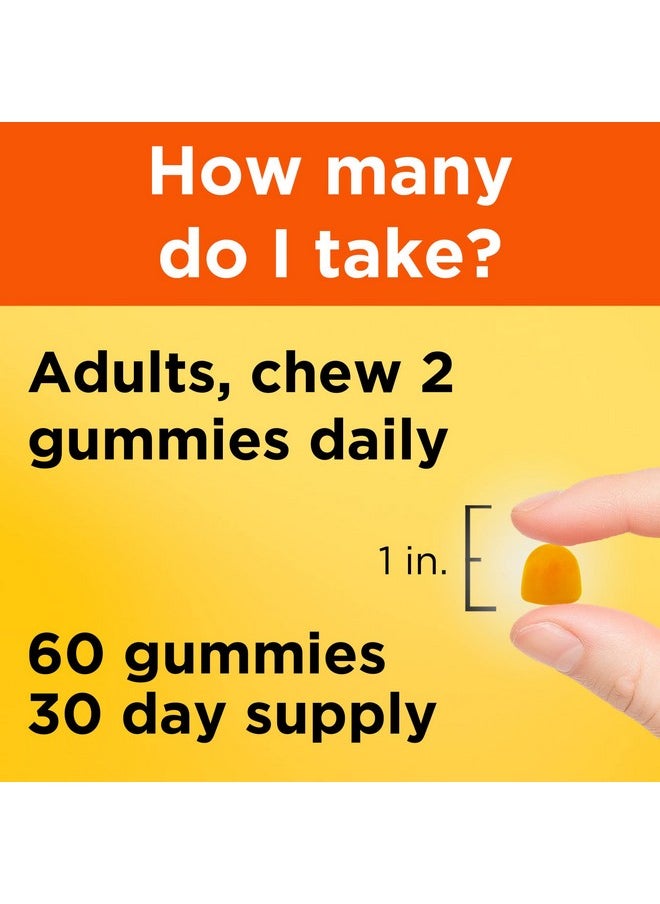 Nature Made Turmeric Curcumin 250Mg Per Serving Dietary Supplement For Antioxidant Support 60 Gummies 30 Day Supply  - Image 5