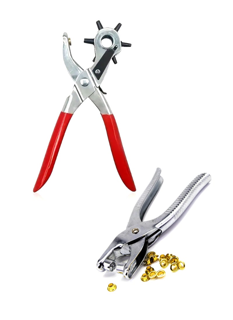 Generic Belt hole Puncher and Eyelet Plier Set  - Image 1
