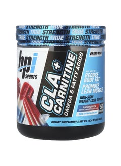 BPI SPORTS BPI Sports, CLA + Carnitine, Rainbow Ice, 12.34 oz (350 g) 