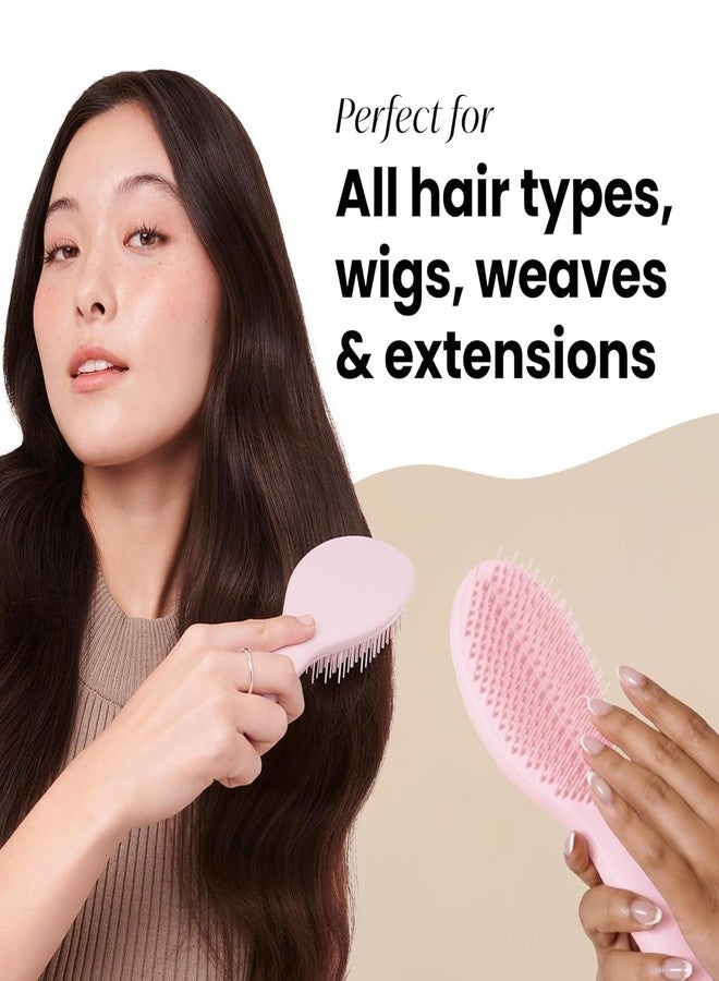 Abhaymart Ultimate Styler Hairbrush Maintains & Blends Wigs, Weaves, Extensions & Clip-Ins Finishing Brush for Adding Volume, Texture, Shine & Brushing And All Types Hair - Image 2