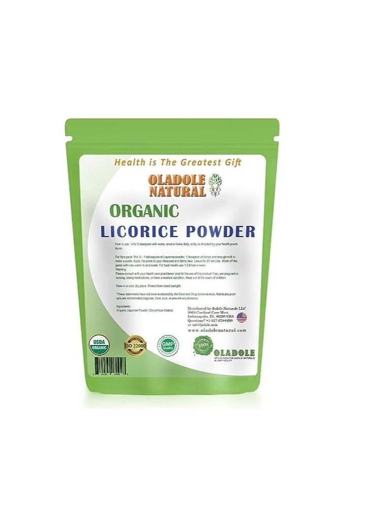 Oladole Natural - Oladole Natural Licorice Root Powder Certified USDA Organic - Image 1
