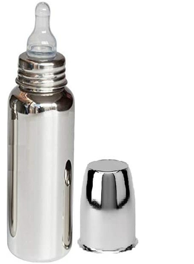 RB POINT Pure Stainless Steel Feeding Bottle with (240 ml) and Spout Sipper New Born Baby/Toddlers/Infants for Drinks//Milk/Water - Image 4
