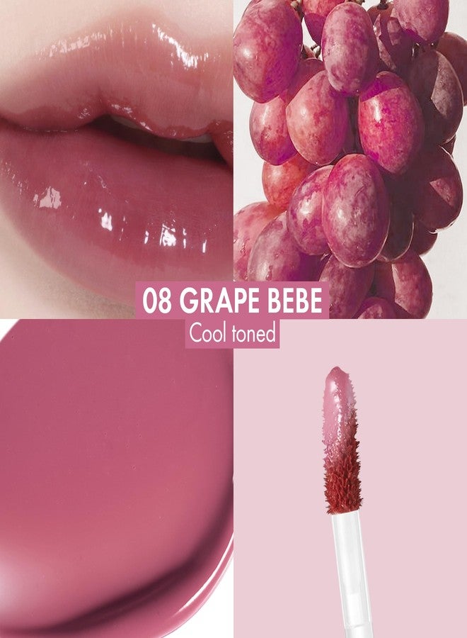 Amuse SEOUL BEBE TINT - 08 GRAPE BEBE | 24-hour Long-lasting Lip Stain, Plumping, Hydrating, Moisturizing, No Peel Off, Lip Care, Treatment, Non Sticky, Korean Lip Tint for Dry Lips - Image 2