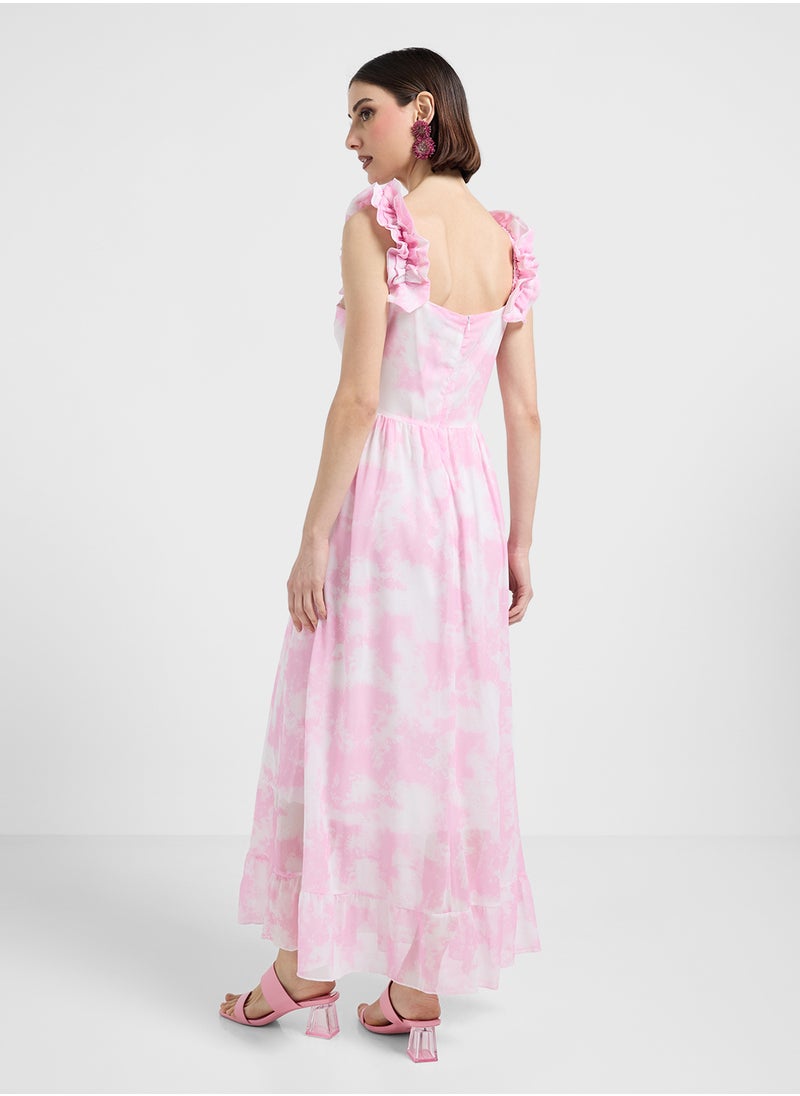 ELLA Floral Print Dress  - Image 2