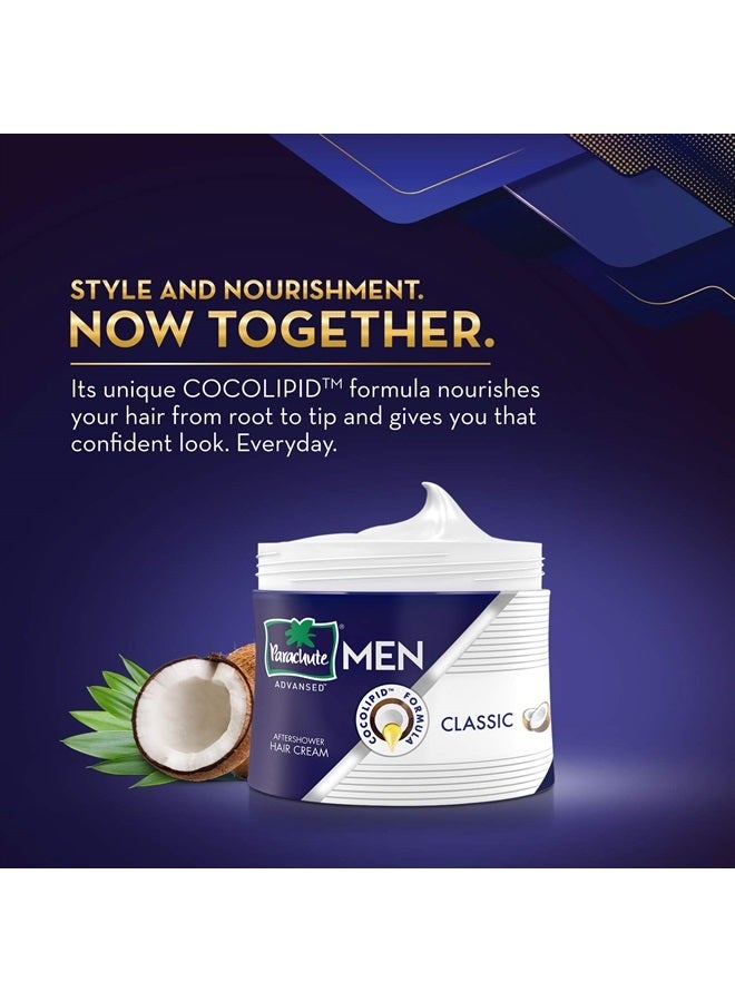 Parachute كريم شعر متقدم للرجال، كلاسيكي 100 جرام (عبوة من 3) - Image 2