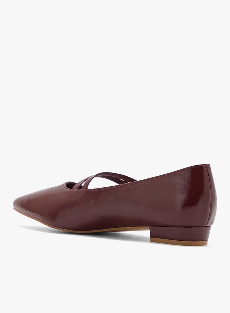 ايلا حذاء مسطح مدبب بكعب مزدوج - Image 3