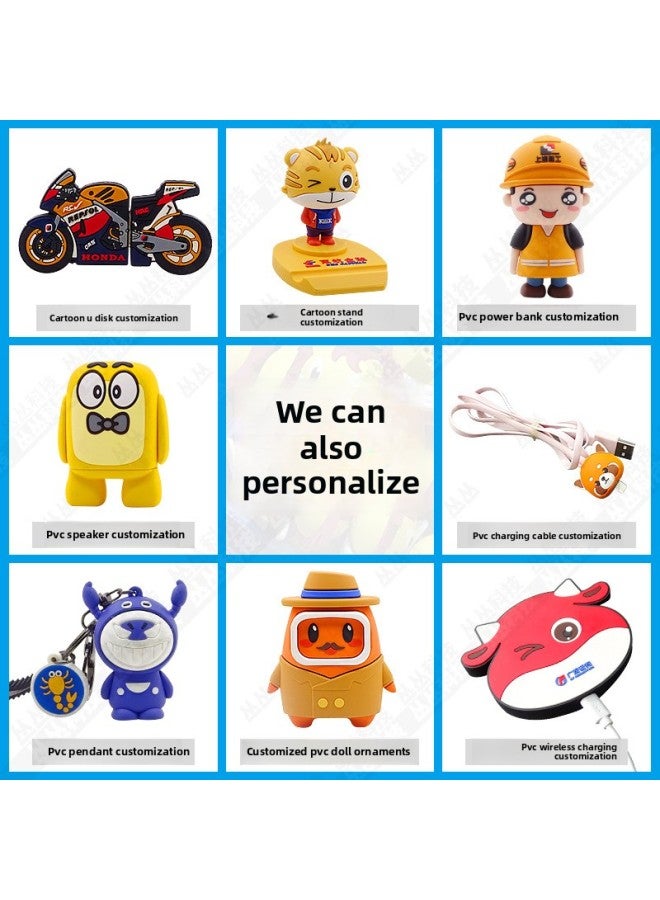 U Disk Custom Personalized Design Festival Celebration Gift Creative PVC Soft Glue Wedding Commemorative Cartoon Portable Disc-Color:The Above Should Be Confirmed After Inquiry Before Bidding-Capacity:Press Day Usb Flash Drive Custom Mold Opening - Image 3