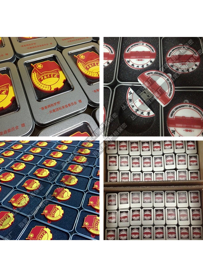 U Disk Custom Personalized Design Festival Celebration Gift Creative PVC Soft Glue Wedding Commemorative Cartoon Portable Disc-Color:The Above Should Be Confirmed After Inquiry Before Bidding-Capacity:Press Day Usb Flash Drive Custom Mold Opening - Image 4