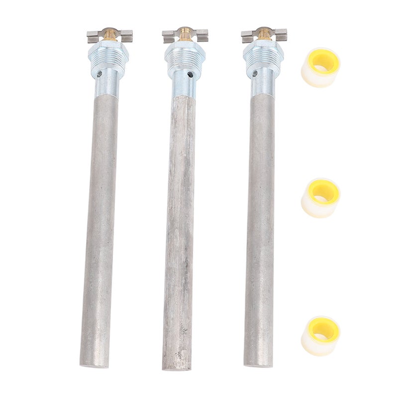 3pcs RV Water Heater Anode Rods 9.25 X 3/4in NPT Quick Drain Design Anode Rods for Suburban 233514 232767 - Image 1