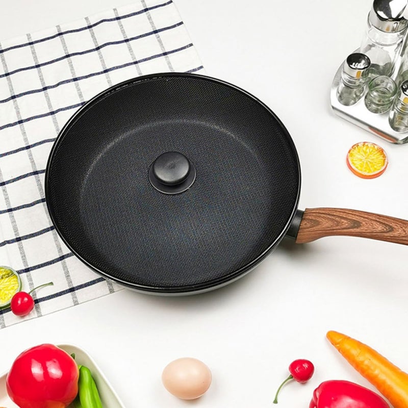 ABOOFAN 2 Pcs 25cm Stainless Steel Splatter Guard for Skillet Frying Pan, Oil Splash Screen with Mesh Cover and Handle, Kitchen Cooking Stove Splash Protector for Home Use - Image 5