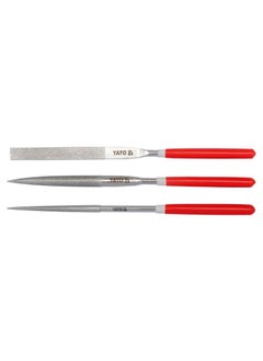Yato YATO 3Pcs Diamond Needle File Set 5X180X70mm YT-6155 