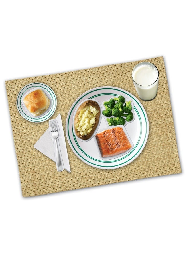 ليرننج ريسورسز مجموعة أطعمة صحية مغناطيسية من Learning Resources، 34 مغناطيس طعام واقعي للأطفال، تعلم عن 5 مجموعات غذائية مع مفرش للكتابة والمسح، لعبة تعليمية للتغذية للأعمار من 3 سنوات فما فوق - Image 4