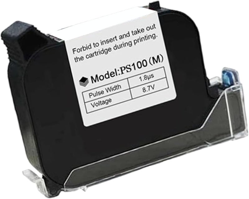 Peiiwdc PS100 (M) Quick Dry Inkjet Cartridge for Handheld Inkjets Printer, Various Surfaces Application, Smooth Imaging Printing - Image 5