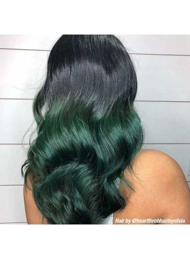 Manic Panic Professional Color Serpentine Green - Medium True Green Semi Permanent Gel Hair Dye - Lasts Through 40+ Washes - No Developer Required (3oz) - Image 4