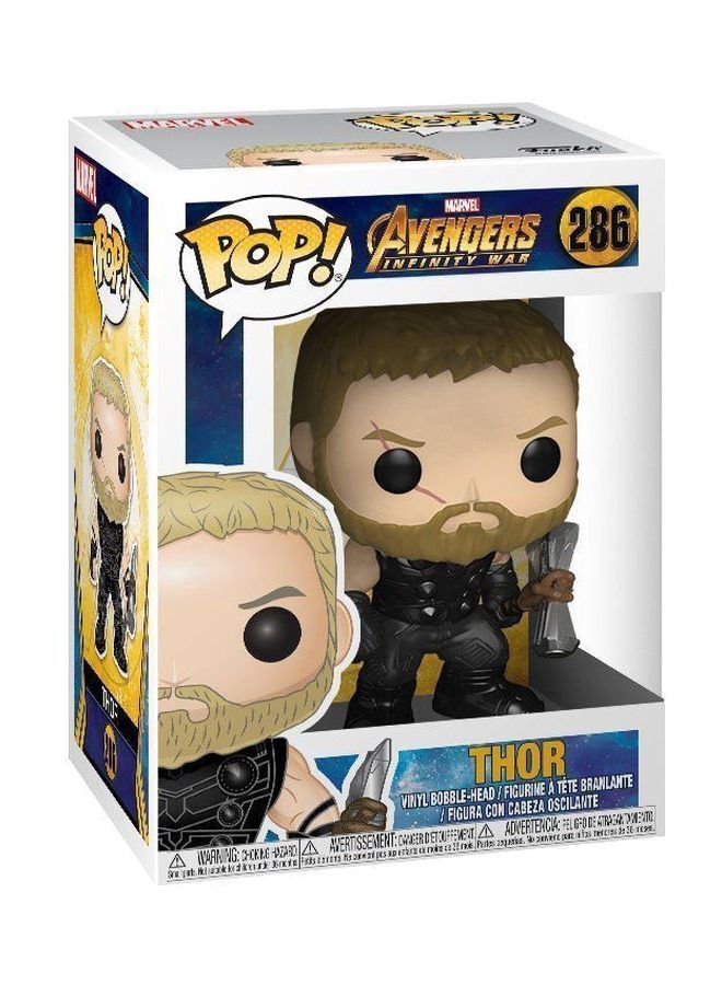 NIBEMINENT POP! Marvel Avengers Infinity War Thor Bobblehead 286 - Image 3