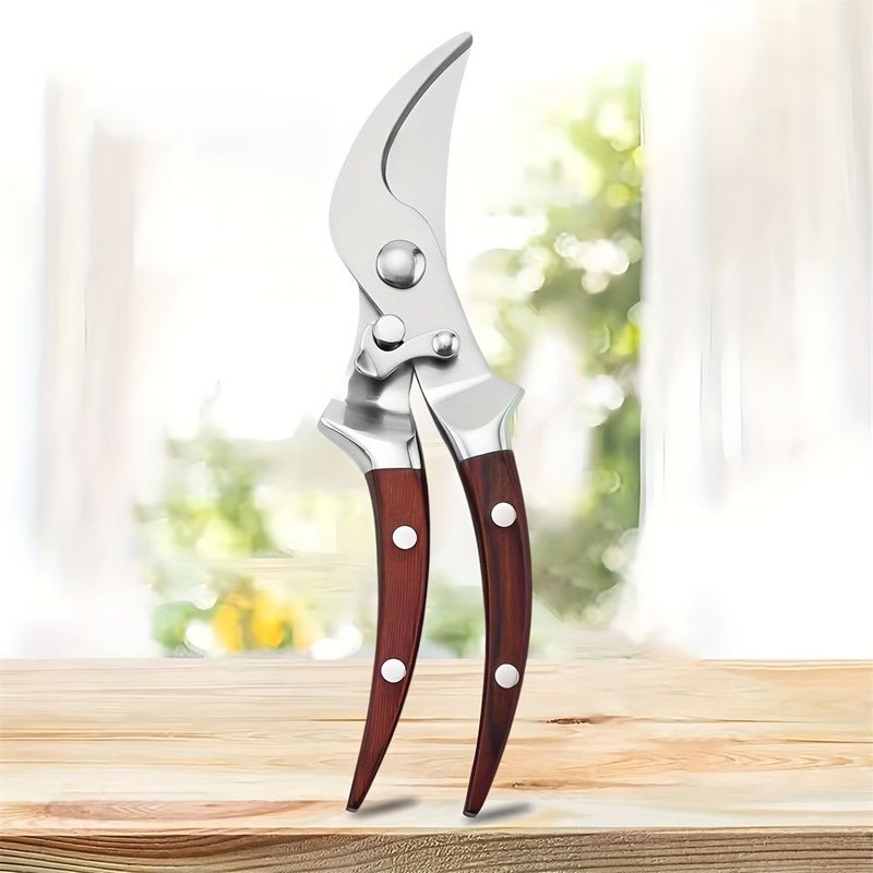Professional Stainless Steel Garden Pruning Scissors Bonsai Root Pruning Tool For Leaf Flower And Grafting - Image 5
