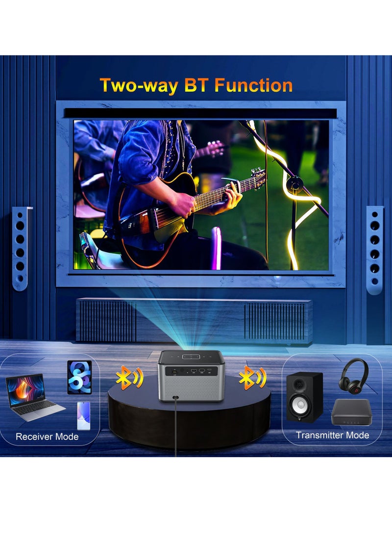 X3 PRO projector - Dual-band Wi-Fi, Bluetooth 5.0, Android 11, 4K projector  - Image 5