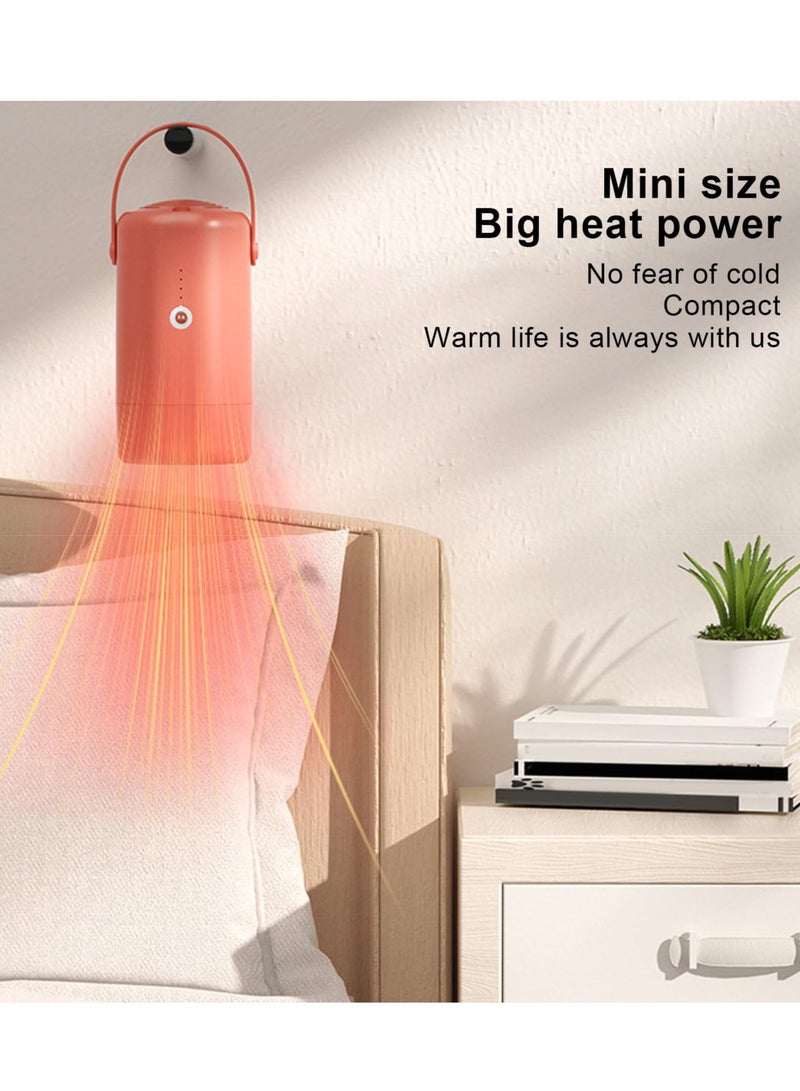 Captaintech Compact Portable Clothes Dryer for Apartments, Mini Travel Dryer for Socks, Tank Tops, Panties, and Underwear (Orange) - Ideal for Small Spaces and On-the-Go Use. - Image 3