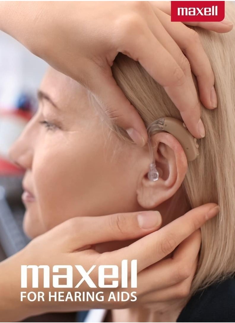 Maxell Batteries For Hearing Aid 10(PR536) 6Pcs  - Image 2