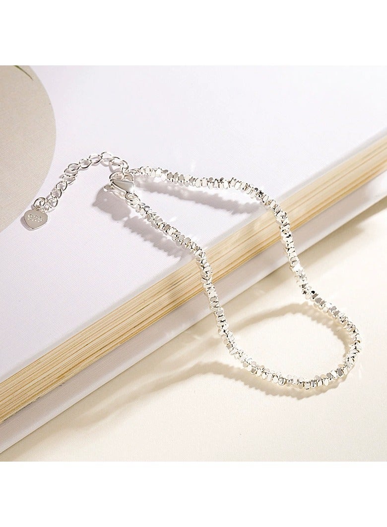 Goolsky Minimalist Silver Bracelet for Women – Dainty Adjustable Chain, Everyday Elegant Jewelry - Image 3