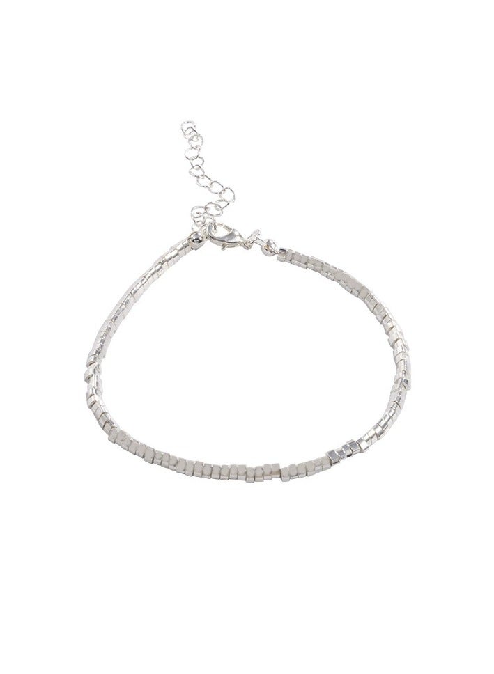 Goolsky Minimalist Silver Bracelet for Women – Dainty Adjustable Chain, Everyday Elegant Jewelry - Image 5