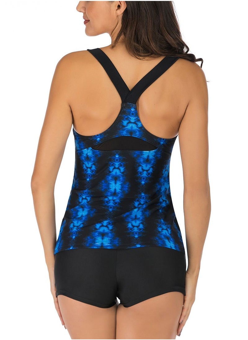 Loquat - Top Swimsuit Printed Conservative Split Swimsuit for Women - Image 1