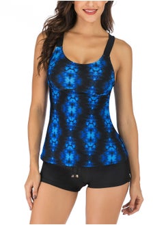 Top Swimsuit Printed Conservative Split Swimsuit for Women