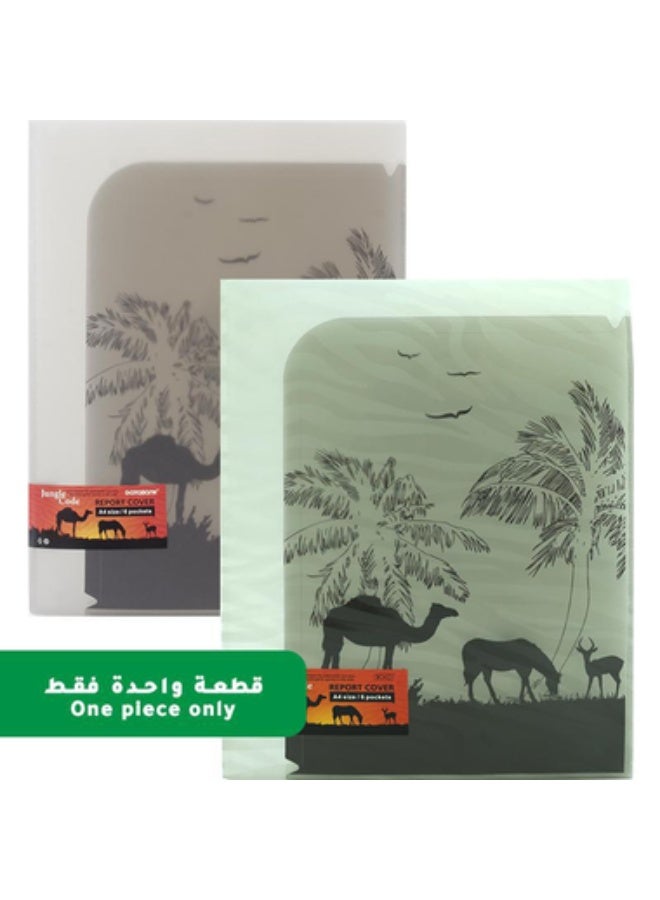 Data Bank Report Cover A4 Polypropylene Assorted Color - Image 1