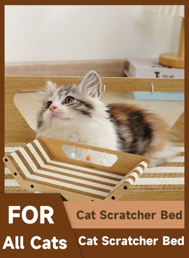 Generic 1 Pcs Cat Scratching Board, Cat Chair and Sofa, Scratch Resistant，Cat Toy，Durable, Space-Saving & Washable for Indoor Cats，Cat House, Cat Claw Nest, Indoor Cat Scratching Board for Clawing,Protecting Furniture Cat Scratch Pad  - Image 1